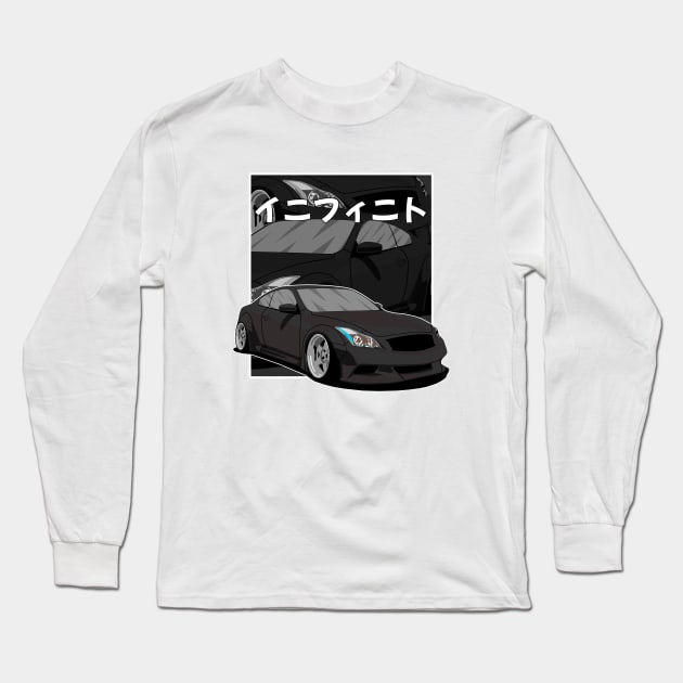 Infiniti g37 Japanese Comics Long Sleeve T-Shirt by Rebellion Store